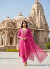 Bs 143 Slub Cotton With Embroidery Work Top With Bottom Dupatta Wholesale In India